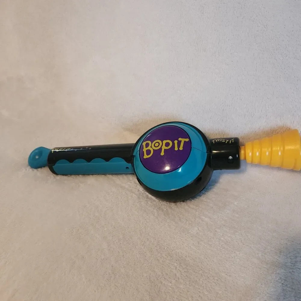 Vintage Bop It 1996 Original Hasbro Handheld Electronic Game *WORKING*